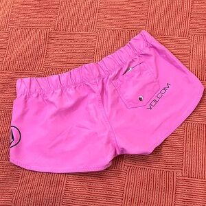 Volcom Women's Vibrant purplish Pink Athletic short Shorts